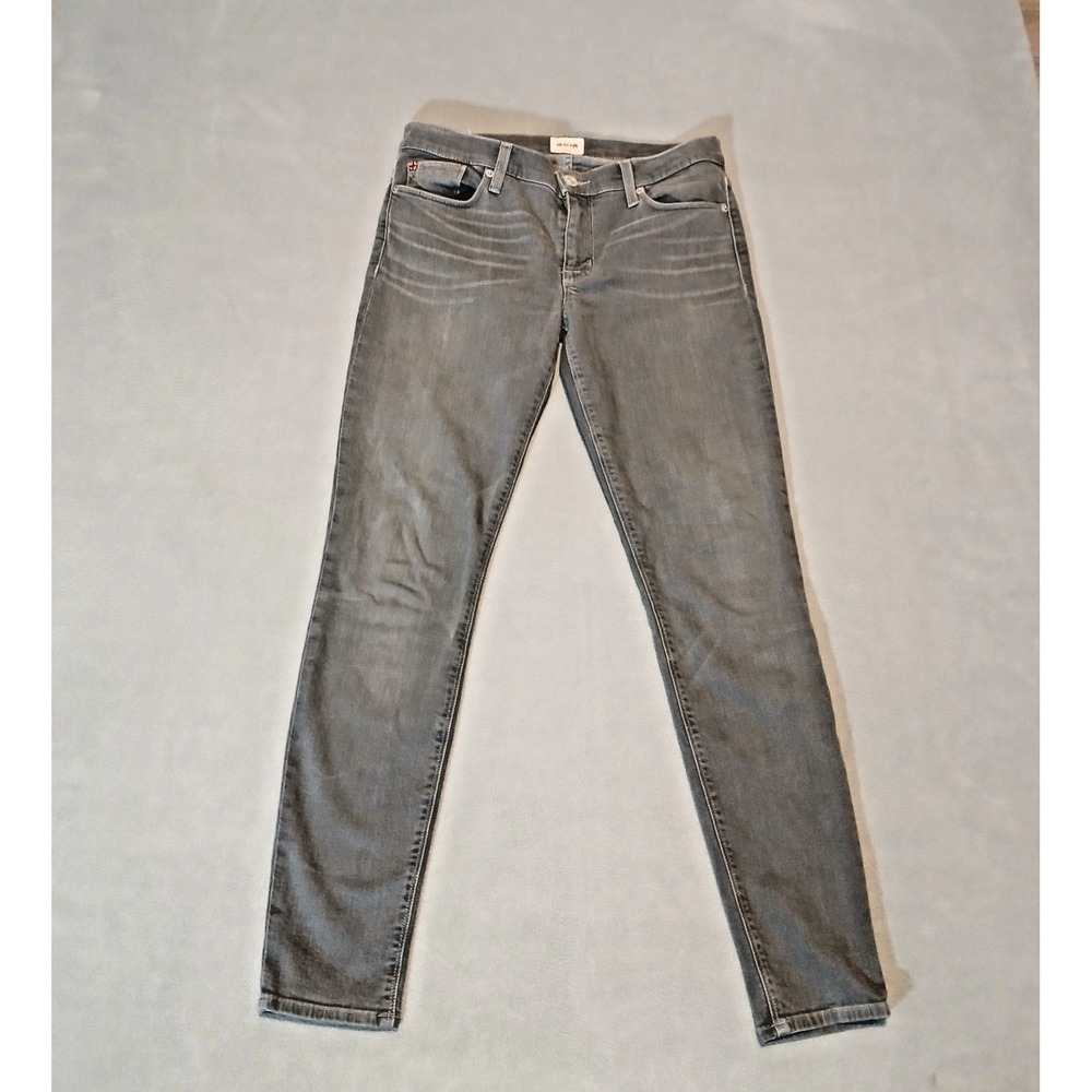 Hudson Krista Super Skinny Jeans Womens W28 L29 Ankle Length Gray Denim‎ Stretch
